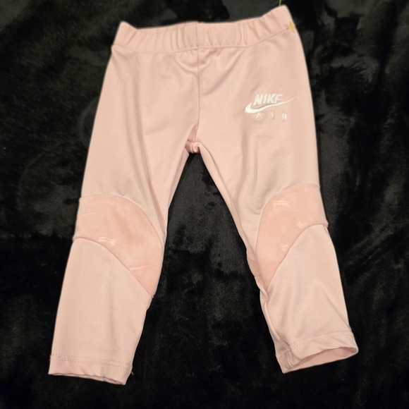 Little girls pink Nike leggings size 12 months - Picture 1 of 5